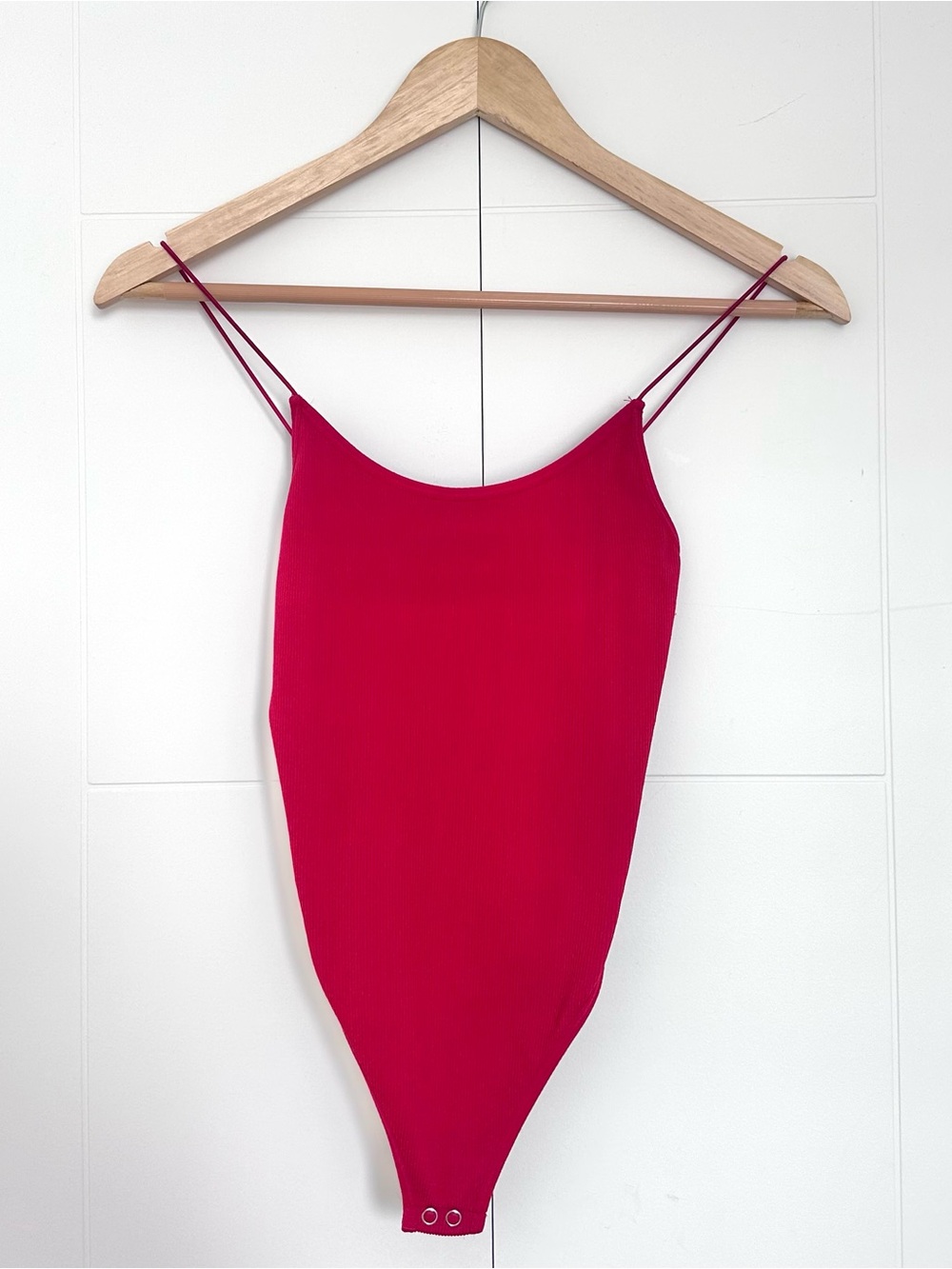 Red Forever 21 Bodysuit